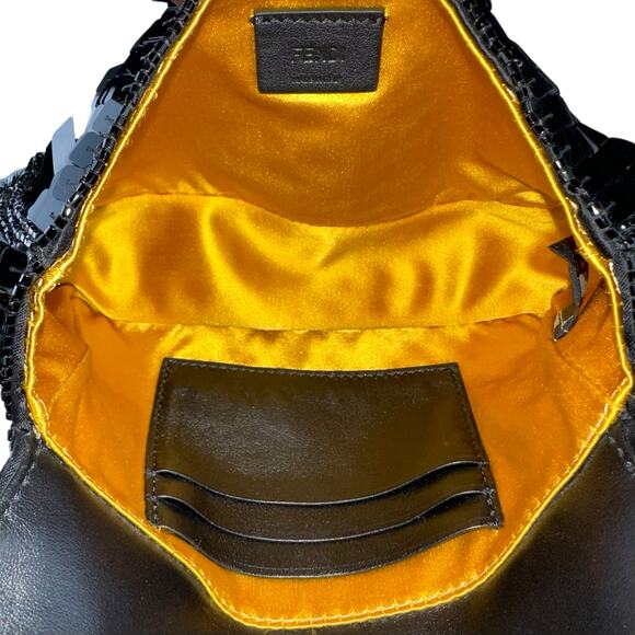 Fendi Sequin Mini Baguette Two-Way Bag - Picture 7 of 9